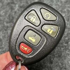 OEM GM Key Fob Remote 15912860 5-Button Start Lock Hatch Chevy GMC Buick AS-IS